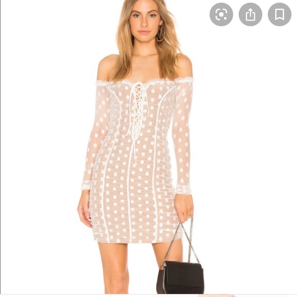 Majorelle Polka Dot Dress
